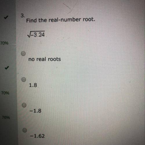 Find the real number root