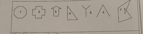 Which of these shapes are polygons and which are not and why?