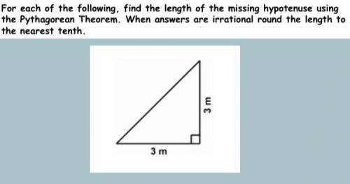 Can someone help me with the Pythagorean Theorem? Thanks! :)