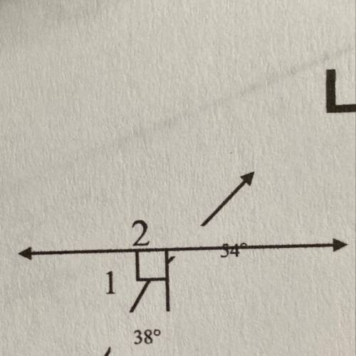 Find the measure of angles 1 and 2