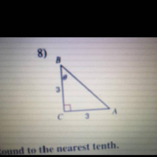 Find the measure of each angle indicated and round to the nearest tenth