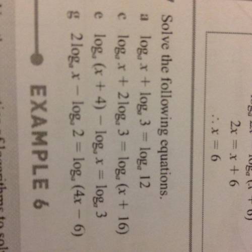 If you're good at logarithms pls help meeee with question c  pls show full working out ;)