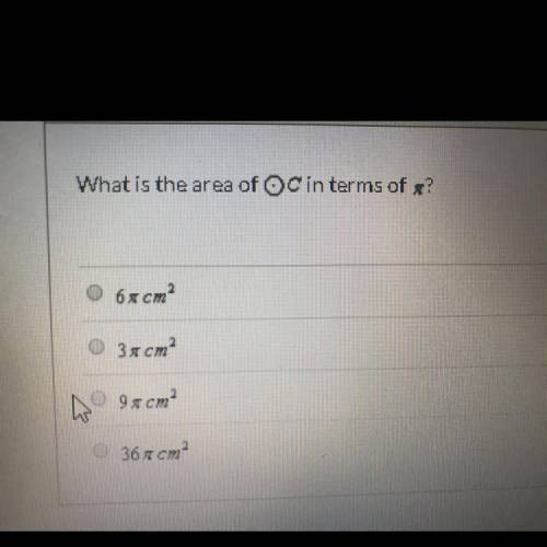 What is the area C in terms of