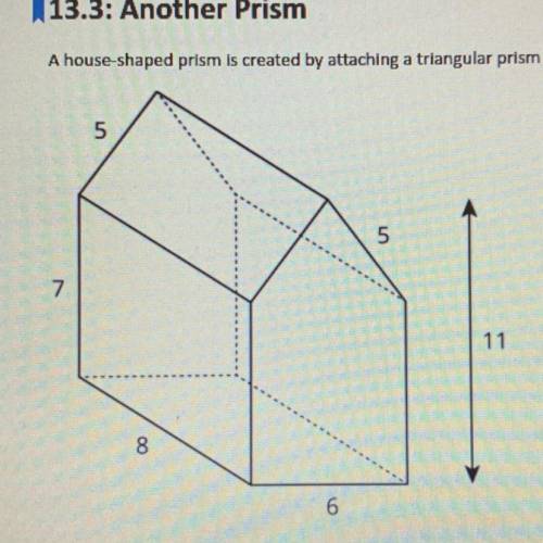 Can someone help me find the volume of this prism? 7th grade math