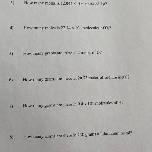 I really need to pass chem, someone please help me! <3