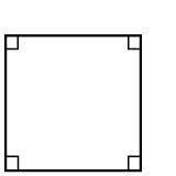 Find the area of the figure. A square with sides of 6.1 m The area equals ____ m2