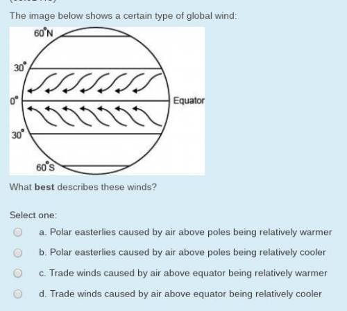 Please Help! What best describes these winds?