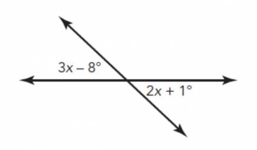 What are the measures of the marked angles? A 90° B 19° C 38° D 27°