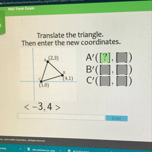 Translate the triangle picture above