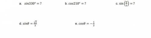 . Solve trig equations quiz