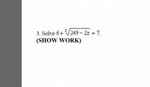 Two questions!Pre Calc help