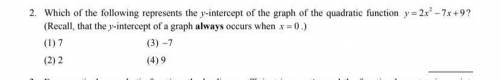 I need help showing work and the answer for this question?