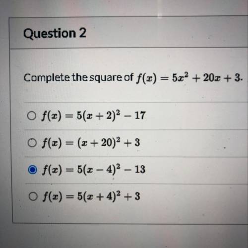 Which one is the correct answer?