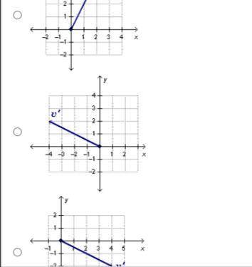The diagram below shows vector v.
A B C D