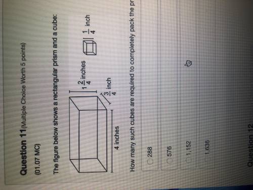 The Figure below shows a rectangular prism and a cube:

How many such cubes are required to comple