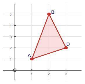 Figure ABC is to be translated to Figure A'B'C' using the rule (x, y) → (x−2, y+3).

Triangle ABC
