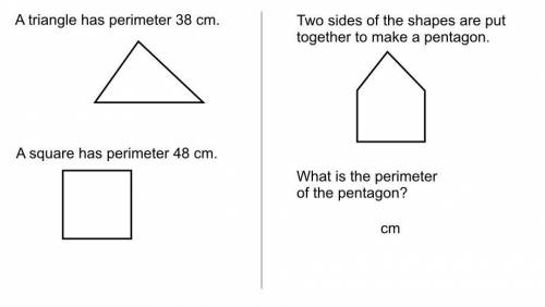 The question is attached
perimeter