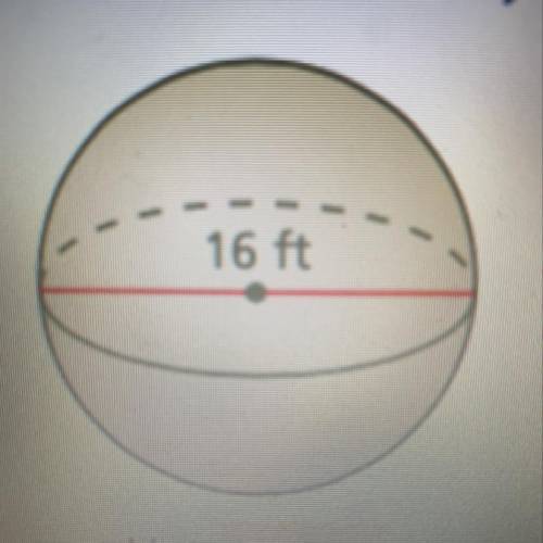 Find the volume round to the nearest tenth ( show work)