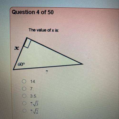 Please help I need help the value of X is :(
