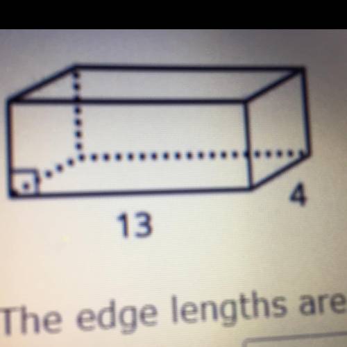 The edge lengths are given in units. If the volume of the figure is 260 square units, what is the h