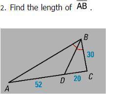 Finding the length of AB