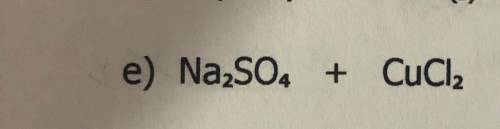 Does this make a reaction? Because both products are soluble.