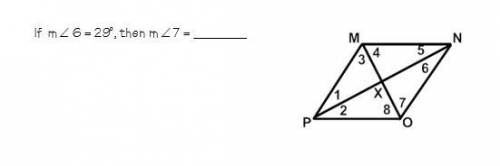 PLEASE HELP! Work must be shown for this problem! The figure shown below is a rhombus