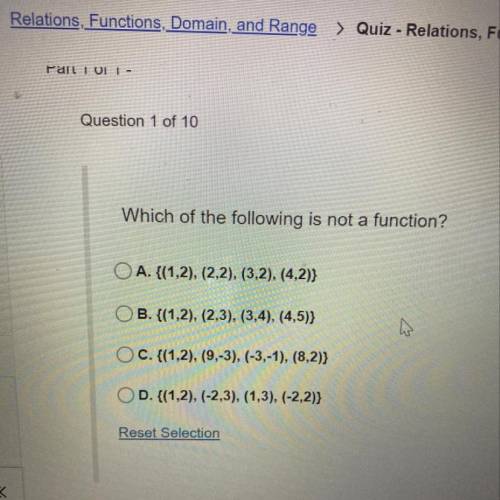 Which of the following is not a function