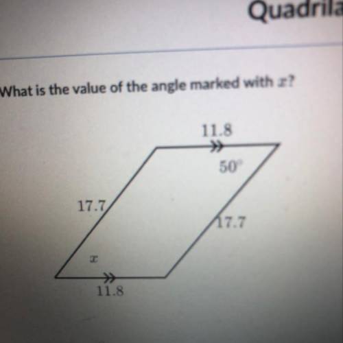 Can someone teach me how to do this 
What is the value of the angle marked with x