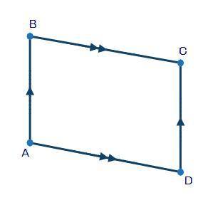 (03.04 MC) The following is an incomplete paragraph proving that the opposite sides of parallelogra