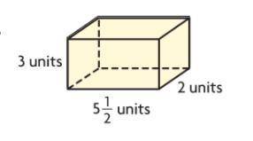 What is the volume of the rectanguler prism?
