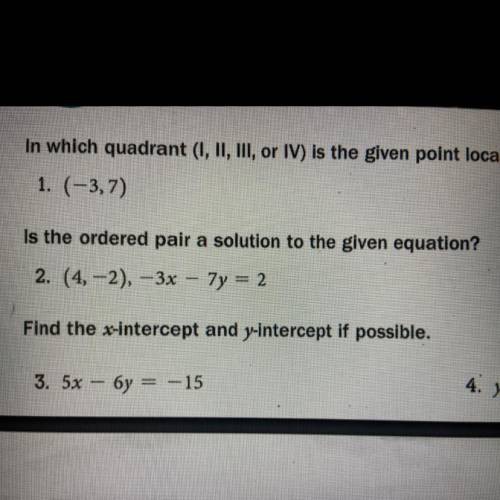 Can anyone help me on question 2?