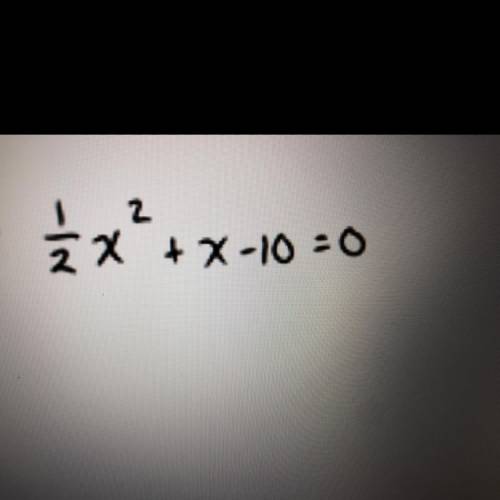 What is the c value? 
answer in x= form