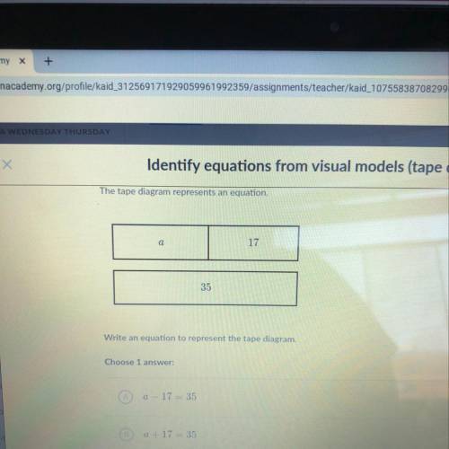 Here is the photo if you can see it, but what is the equation and if anyone answers , whats the val