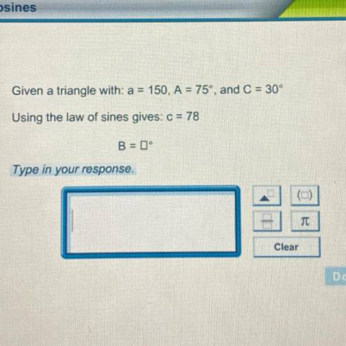 I need to know what B equals pls!