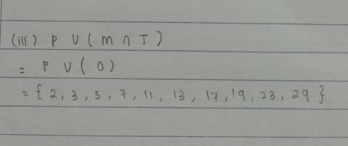 Will Give Brainliest and 5 star..... Please Help

Q. ε = {x: 2 ≤ x ≤30, x is an integer}, M = {even