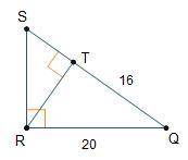 What is the length of Line segment S R?