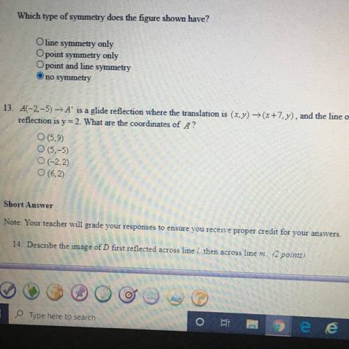Can somebody help me with answer 13 ?? :)