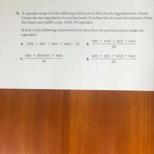 Need help with this multiple choice question