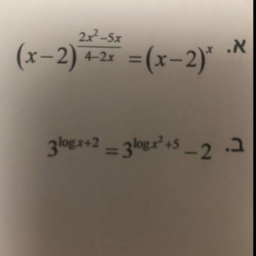 Can someone help me solve these two questions?
