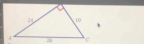 Find sin angle ∠ C. 
A. 12/13
B. 1 
C. 13/12
D. 13/5