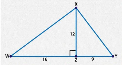 Which of the following best completes the proof showing that ΔWXZ ~ ΔXYZ? triangles WXZ and XYZ tha