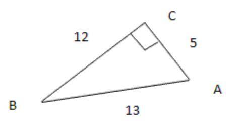 What is the sine of angle A?