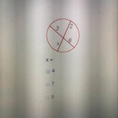 Help please 
X= 
4
7
9