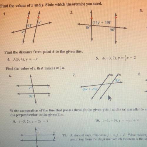 I need help with questions 4,5,9,10