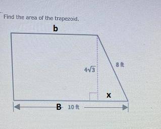 PLEASE HELPPPPP!!! Find the area of the trapezoid