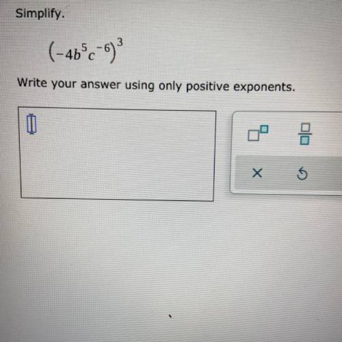 Write your answer using only positive exponents