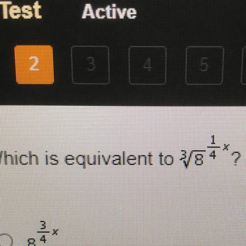 Which is equivalent to 8
+