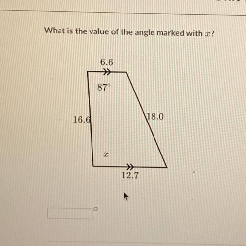 What is the value of the angle marked with 2?