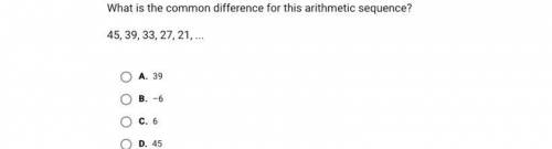What is the common difference for this arithmetic sequence?
